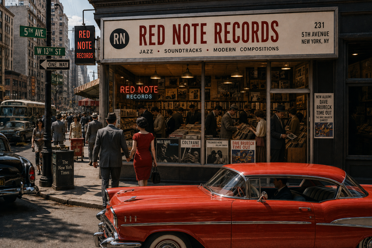 Red Note Only Sign About - Red Note Jazz